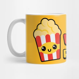 What's Poppin! Cute Popcorn Cartoon! Mug